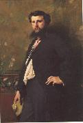 John Singer Sargent Portrait of French writer Edouard Pailleron oil painting